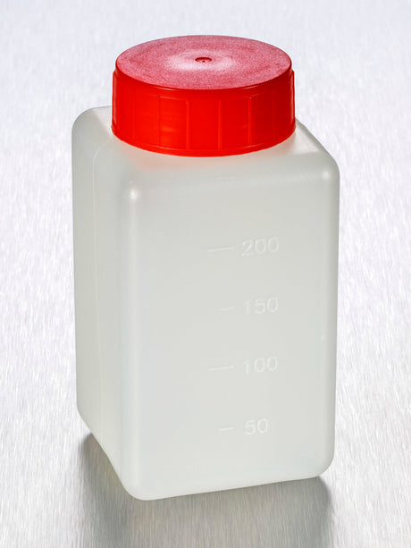 Vierkante Pot HDPE steriel met inlegstop - Antonides -  Potten