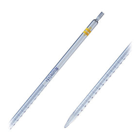 Meetpipet 1:0,01 ml, klasse AS, glas met blauwe maatverd 