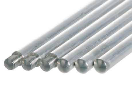 Productfoto van Statiefstaaf M10 verzinkt  staal, 600 mm, Ø 12mm, m draad