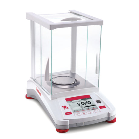 Analytische balans Adventurer AX324 320g, stapgrootte 0,1 mg, interne kalibratie, weegplaat Ø 90 mm