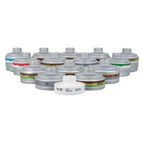 Productfoto van Schroeffilter voor halfgelaatsmasker 66 B, beschermingsklasse B2