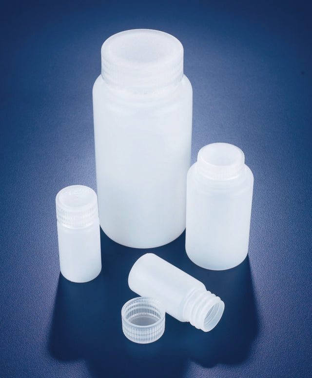 Wijdmondsflessen 30 ml, HDPE met PP sluiting