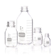 Productfoto van Fles 250 ml, protect+ kunststof gecoat PA12, helder, GL 45, met stofkap
