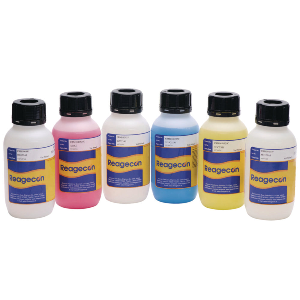 Bufferoplossing pH 4,00 bij 25 °C 500 ml, rood ISO 17034