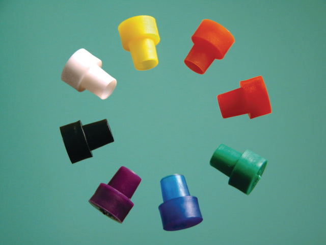 Productfoto van Doppen voor NMR buisjes, 5 mm, geel