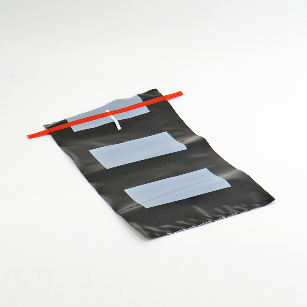 Gamma-Pak Black Write-On Bag